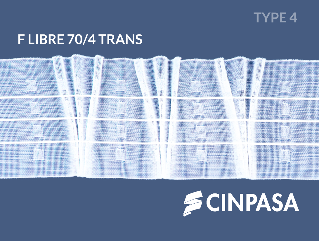  Fronceurs libres transparent 
